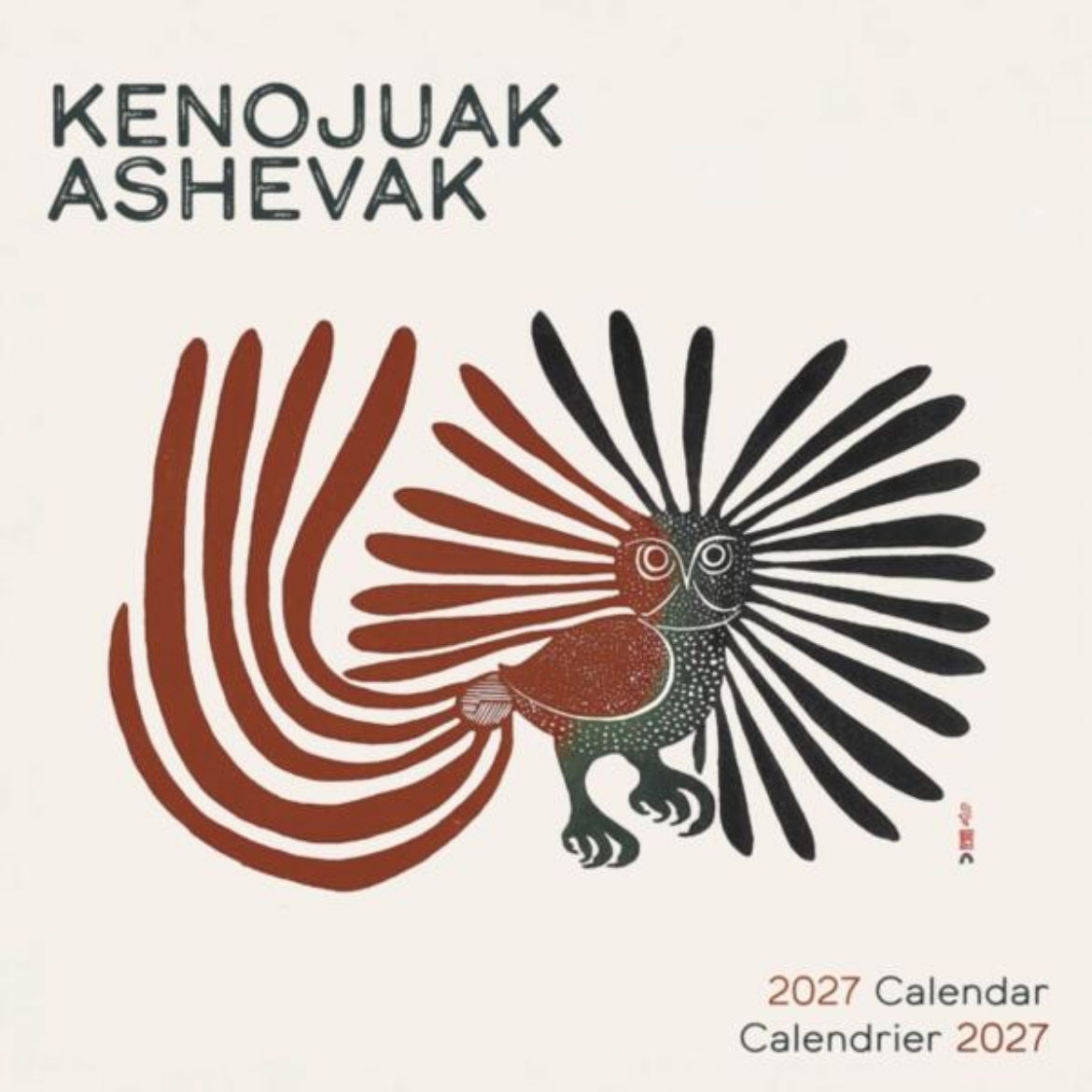 Picture of Kenojuak Ashevak : 2027 Wall Calendar