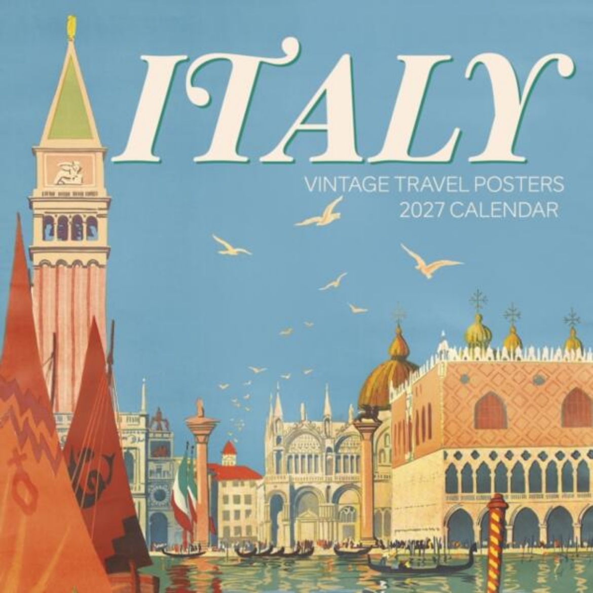 Picture of Italy: Vintage Travel Posters : 2027 Wall Calendar