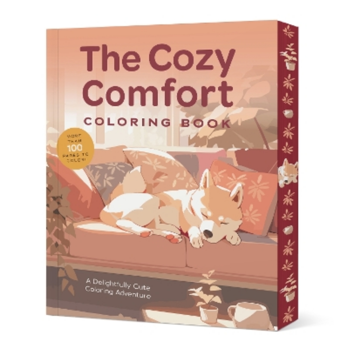 Picture of The Cozy Comfort Coloring Book: A Calming Coloring Adventure