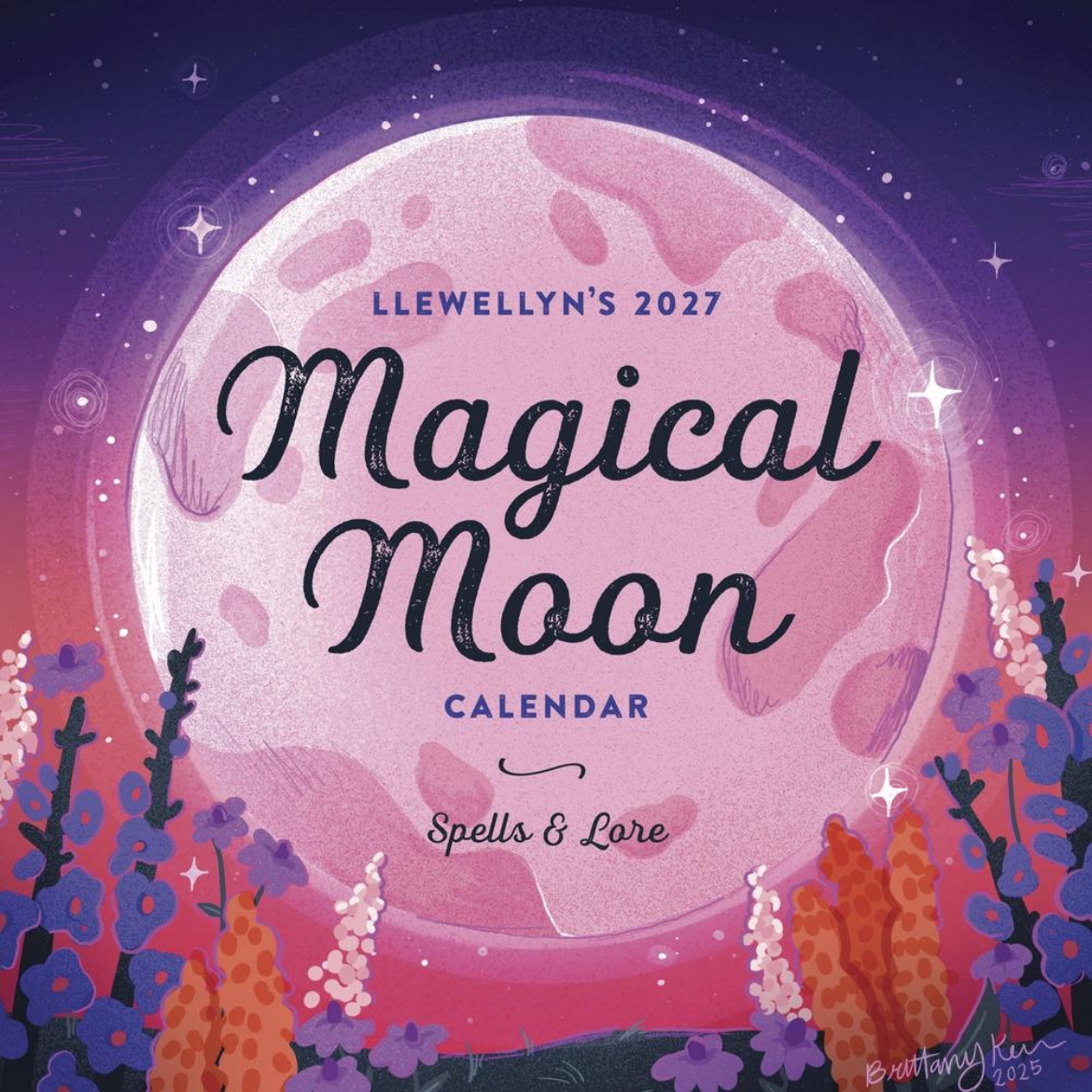 Picture of Llewellyn's 2027 Magical Moon Calendar: Spells & Lore