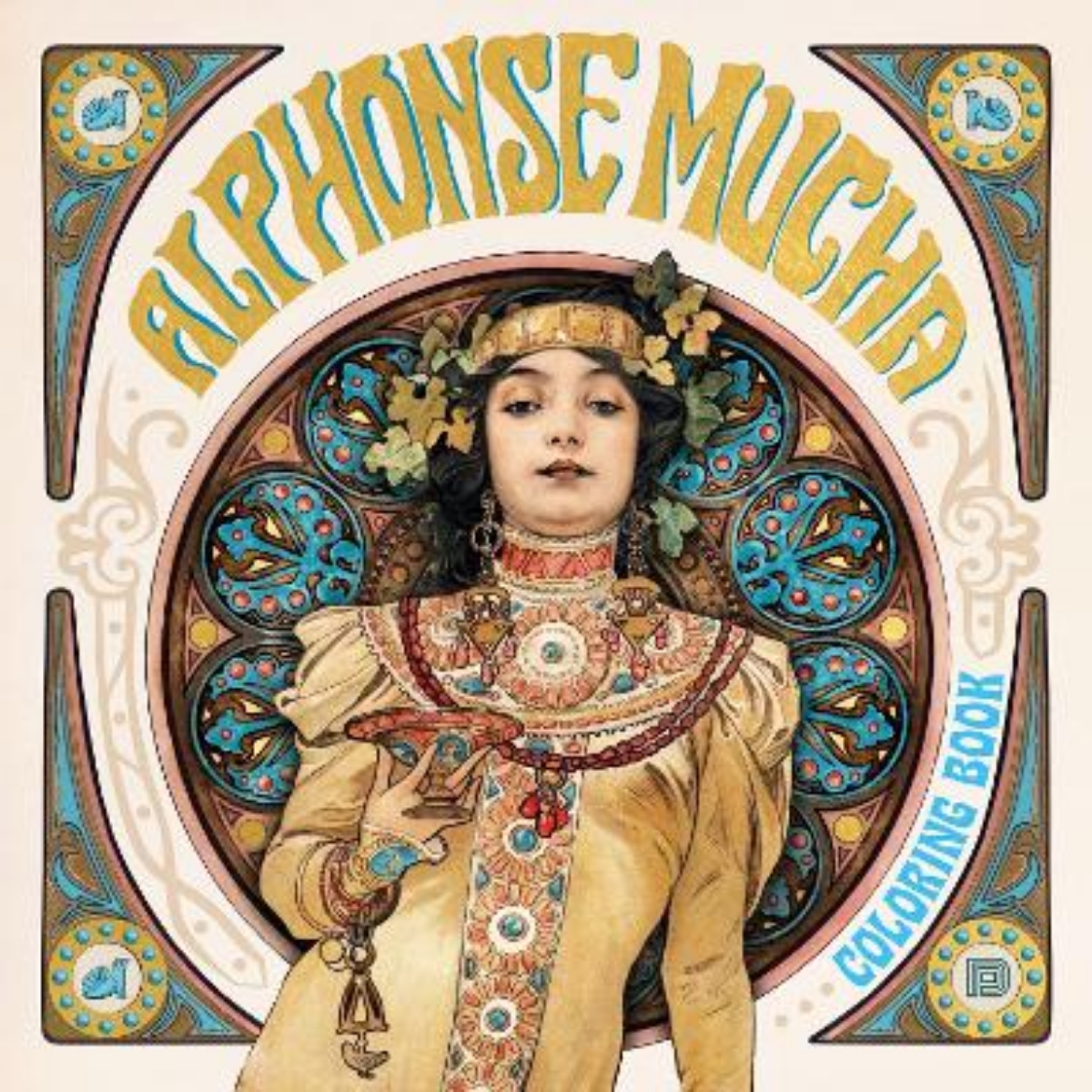 Picture of Alphonse Mucha Coloring Book