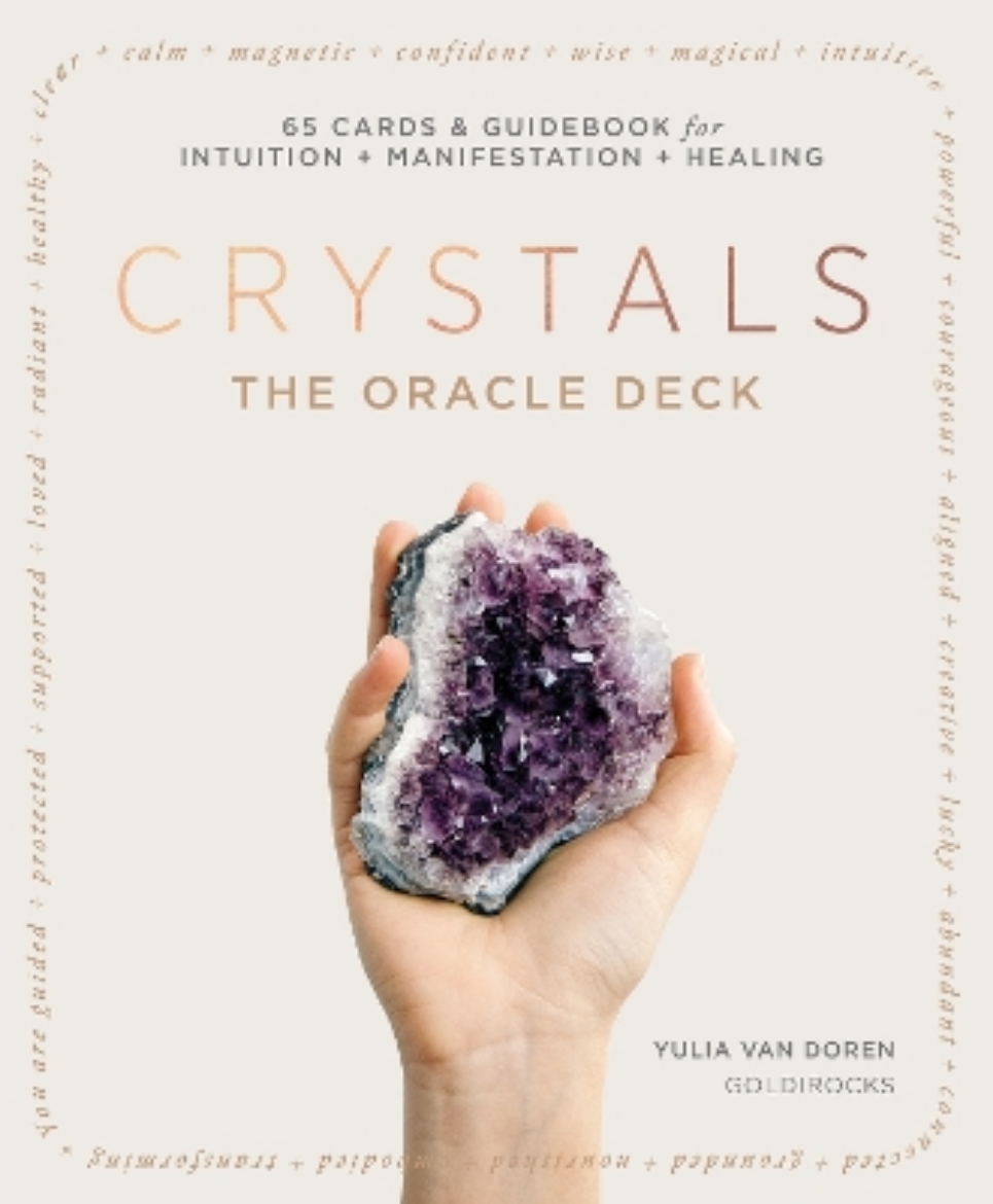 Picture of Crystals: The Oracle Deck: 65 Cards & Guidebook for Clarity + Manifestation + Healing