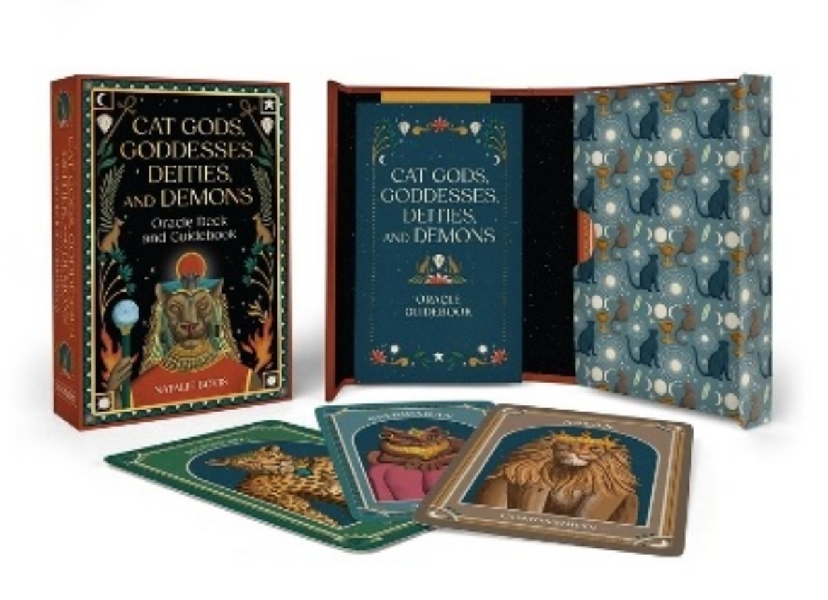 Picture of Cat Gods, Goddesses, Deities, and Demons Oracle Deck and Guidebook
