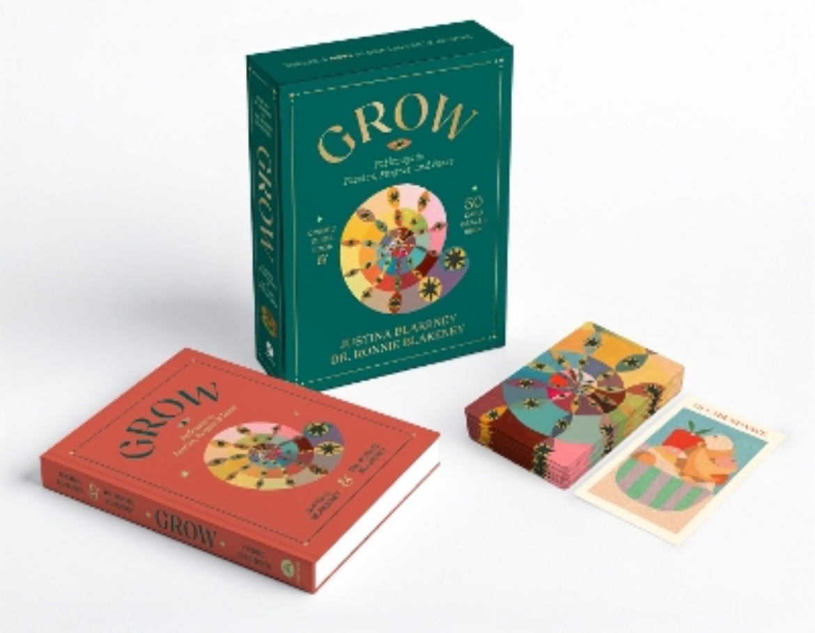Picture of GROW: Pathways to Passion, Purpose & Peace Guidebook & Oracle Deck