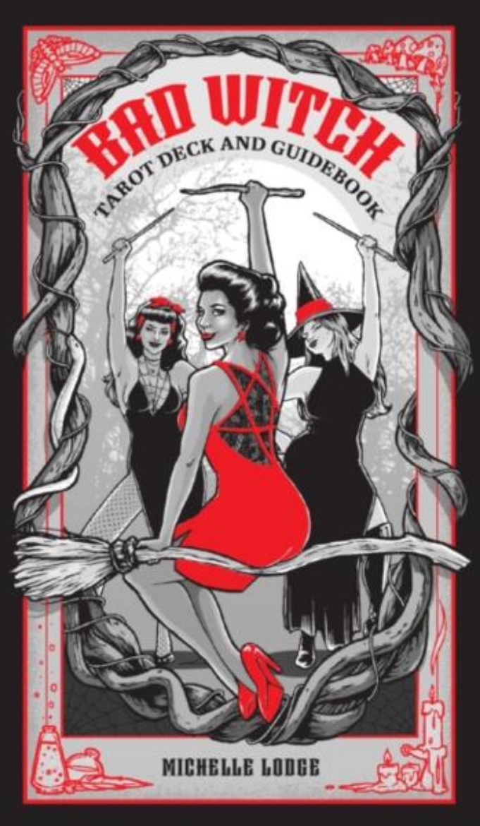 Picture of Bad Witch Tarot Deck and Guidebook