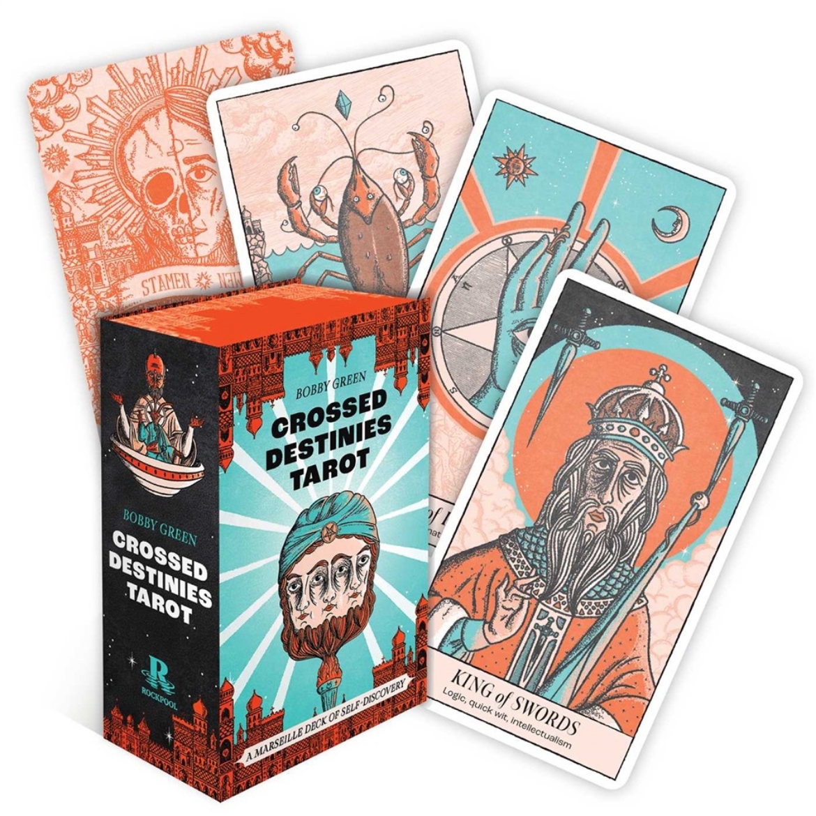 Picture of Crossed Destinies Tarot: A Marseille deck of self-discovery