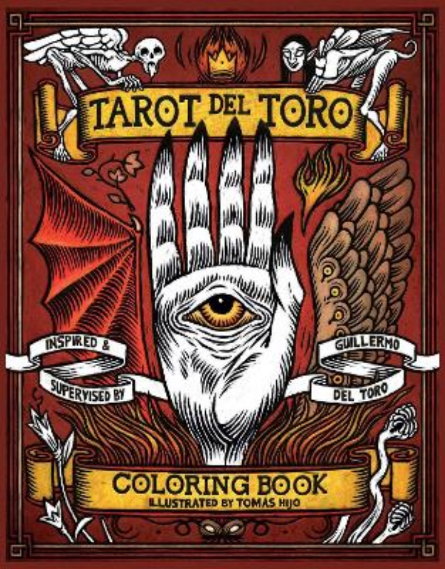 Picture of The Guillermo del Toro Tarot Coloring Book