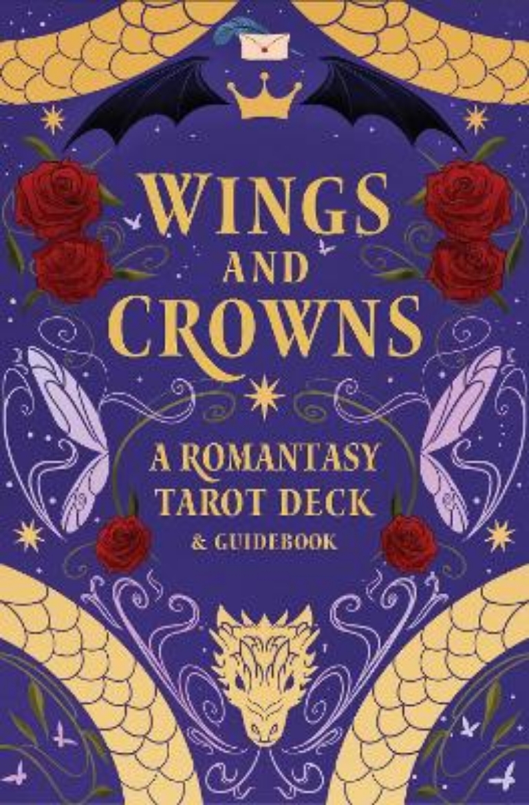 Bild på Wings and Crowns: The Romantasy Tarot Deck and Guidebook