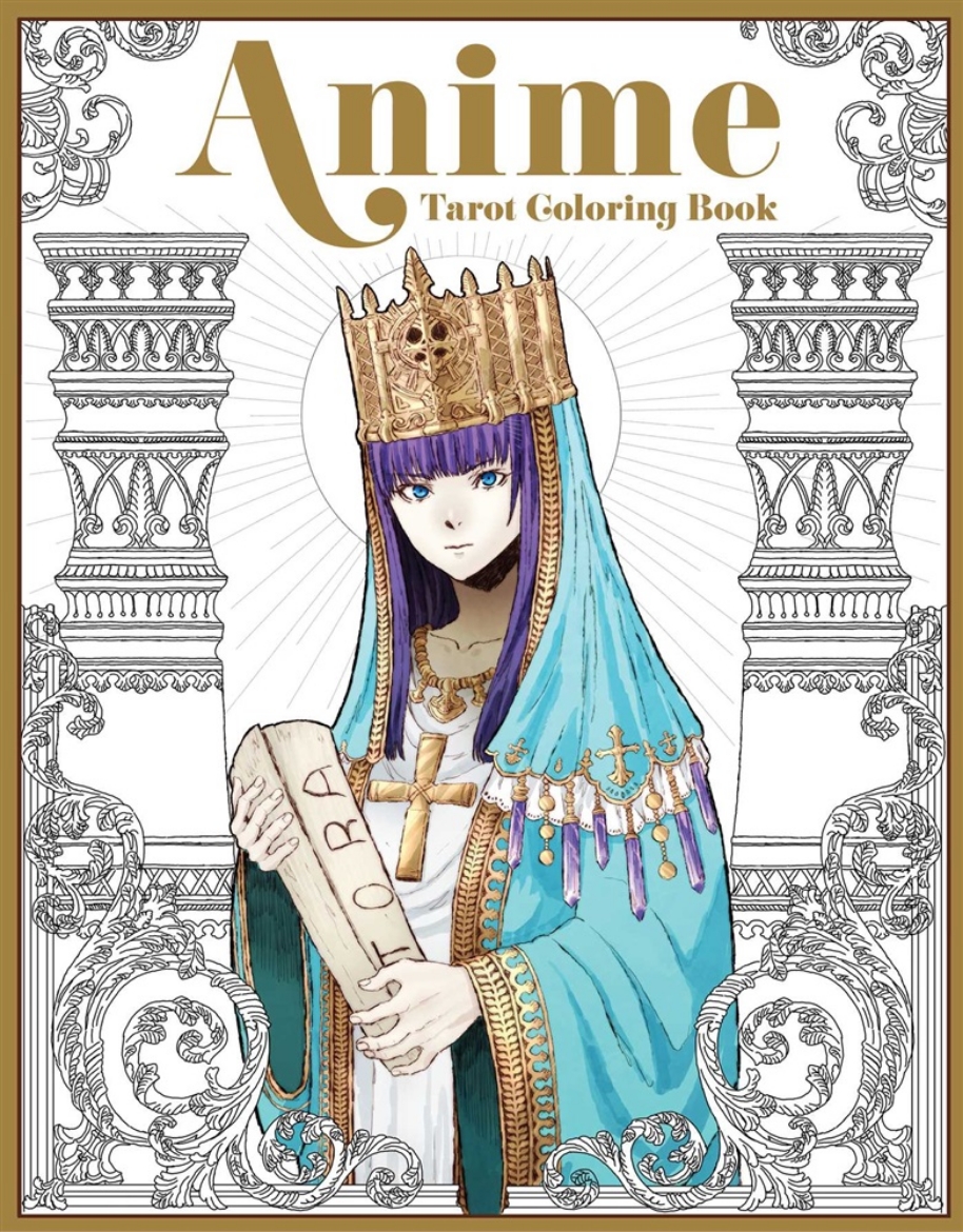 Bild på The Anime Tarot Coloring Book