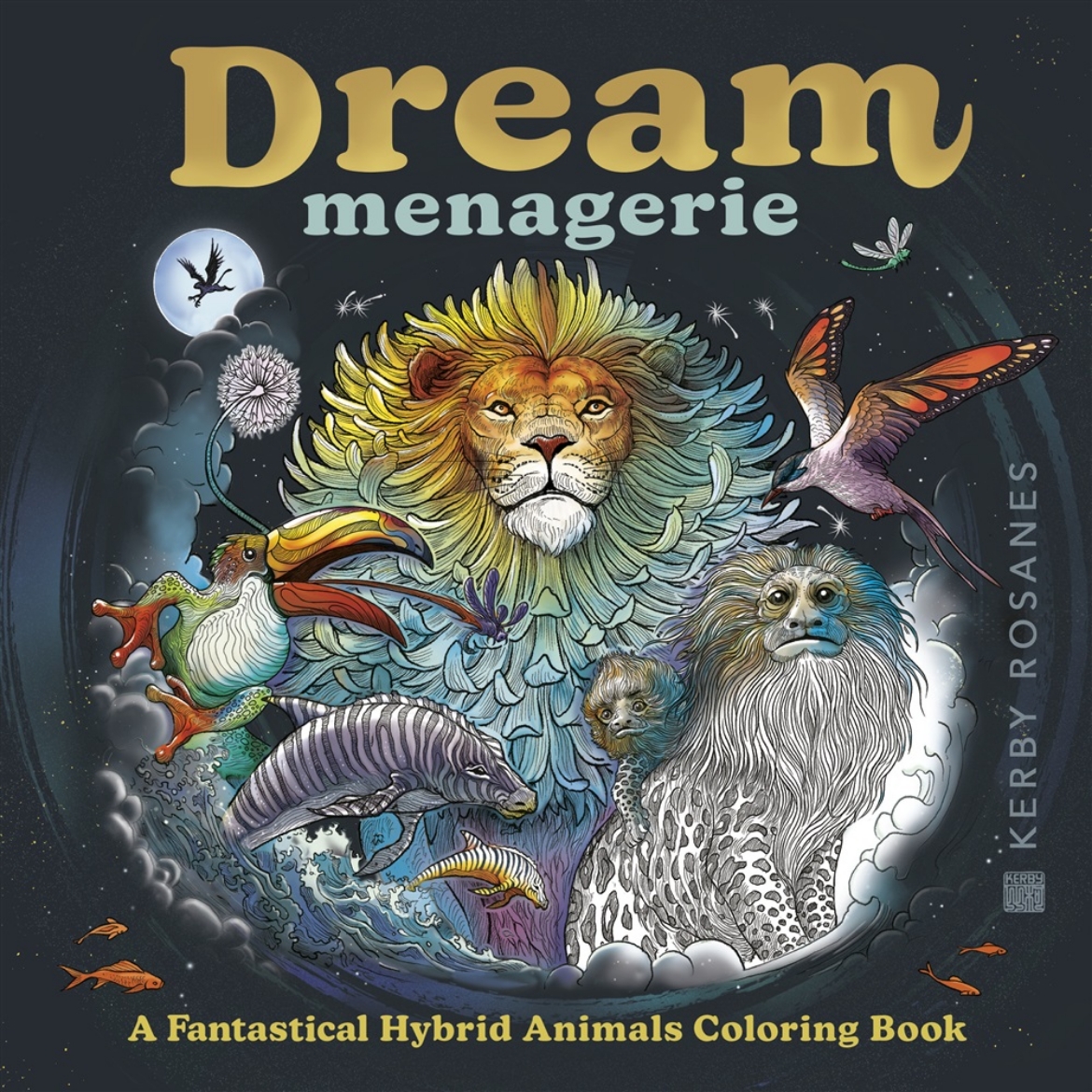 Picture of Dream Menagerie: A Fantastical Hybrid Animals Coloring Book