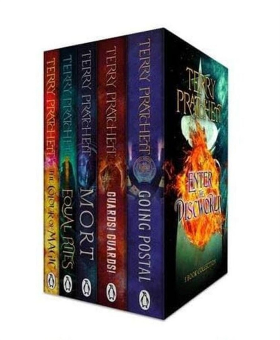 Picture of Terry Prachett Discworld 5 Book Slipcase