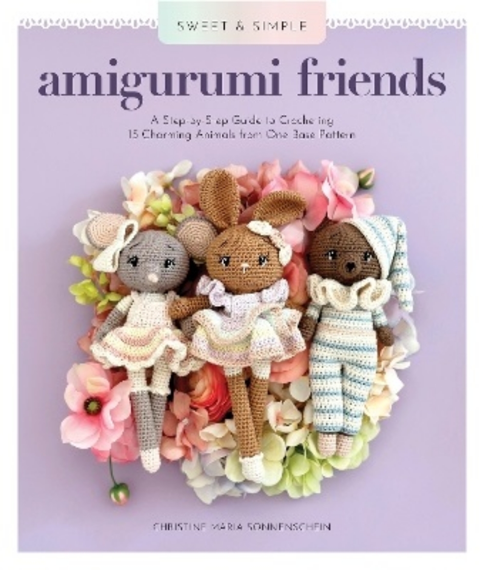 Picture of Sweet and Simple Amigurumi Friends: A Step-by-Step Guide to Crocheting 15 Charming Animals from One Base Pattern