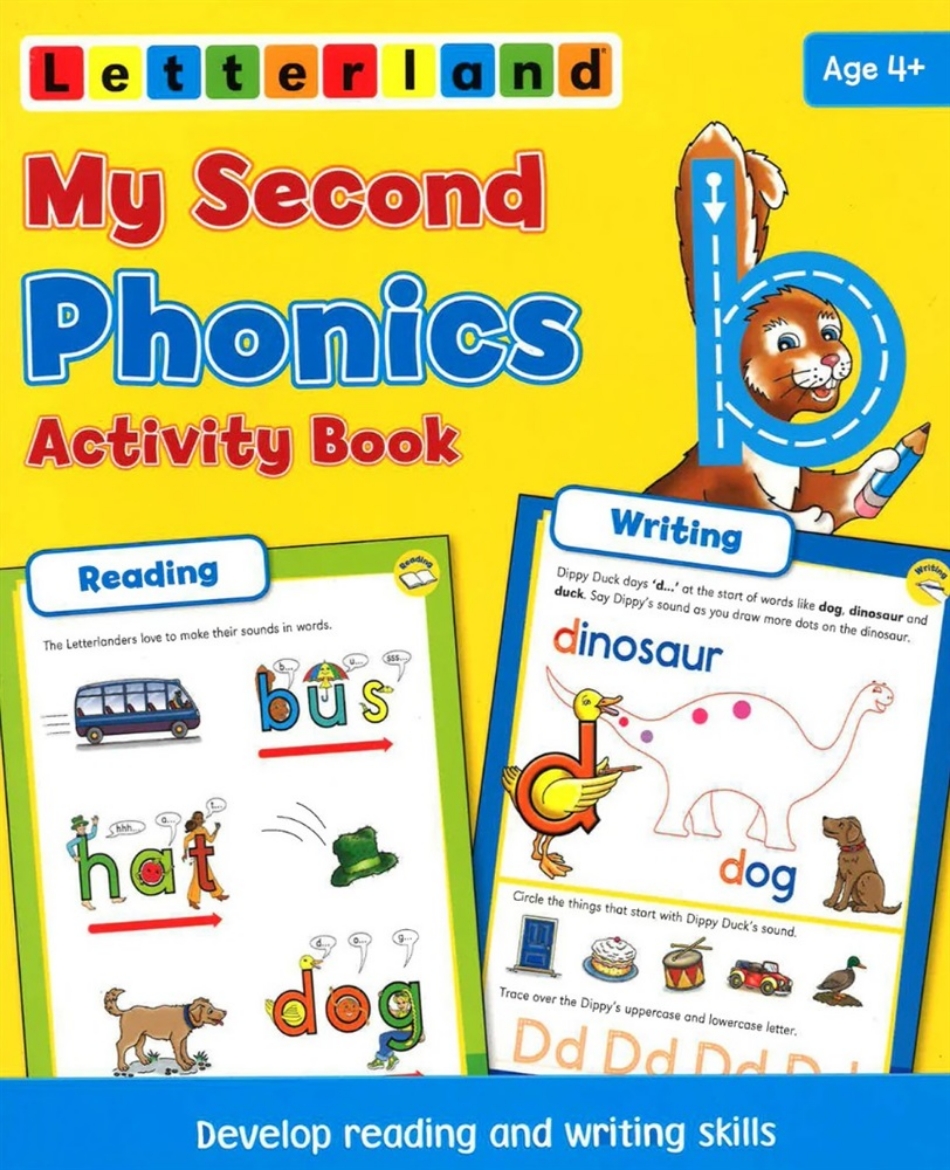 Picture of My second phonics activity book - develop reading and writing skills