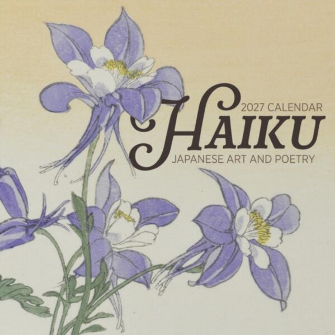 Picture of Haiku: Japanese Art and Poetry : 2027 Wall Calendar