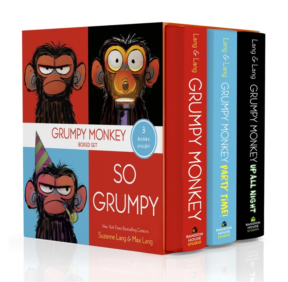 Picture of So Grumpy: Grumpy Monkey Board Book Boxed Set: Grumpy Monkey; Grumpy Monkey Party Time!; Grumpy Monkey Up All Night