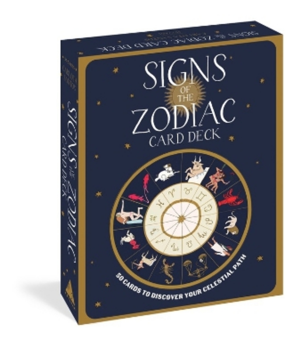 Picture of Signs of the Zodiac Card Deck: 50 Cards to Discover Your Celestial Path
