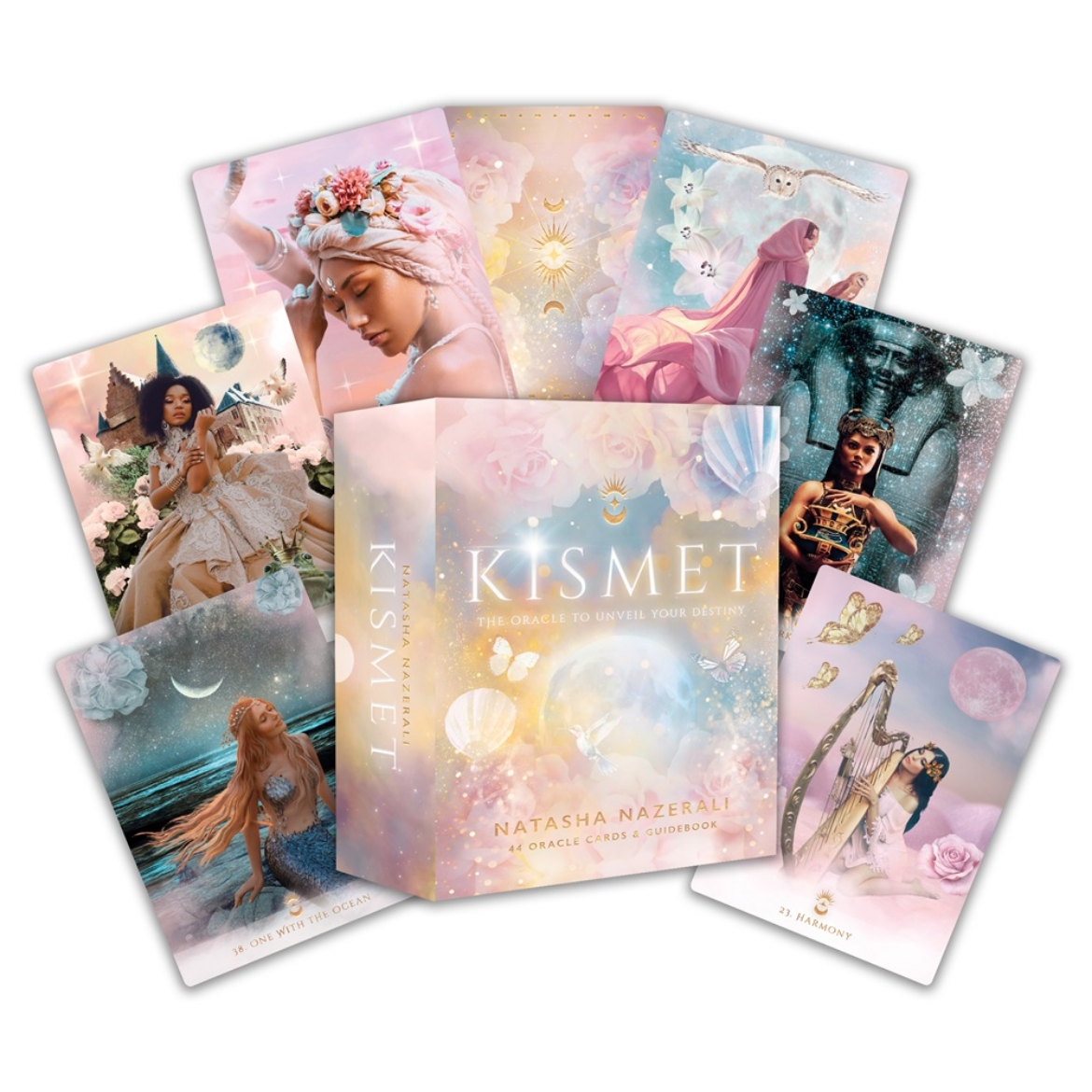 Picture of Kismet Oracle Deck: The Oracle to Unveil Your Destiny (44 Full-Color Cards and 104-Page Full-Color Guidebook)