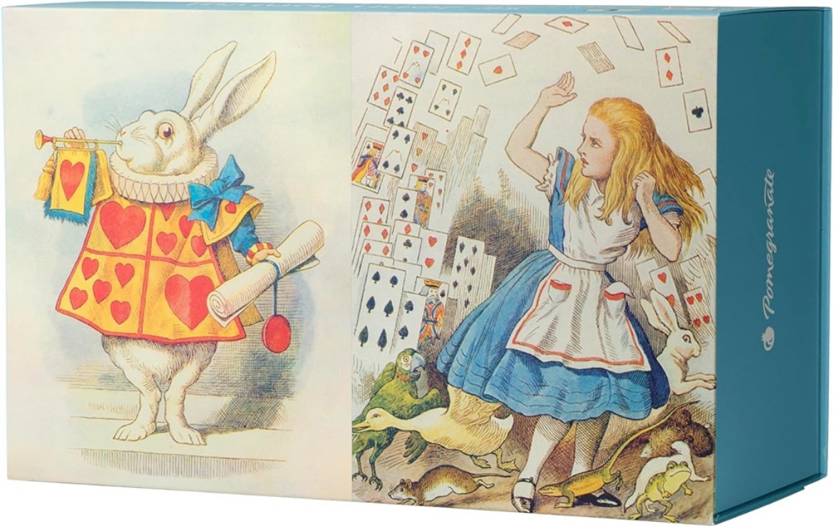 Picture of Sir John Tenniel: Alice in Wonderland 120-Piece Double-Sided Jigsaw Puzzle Set