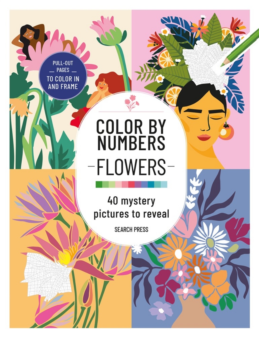 Picture of Color by Numbers: Flowers