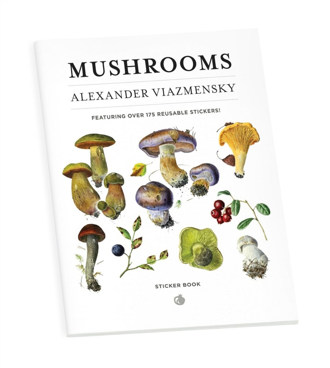 Picture of Mushrooms: Alexander Viazmensky Sticker Book