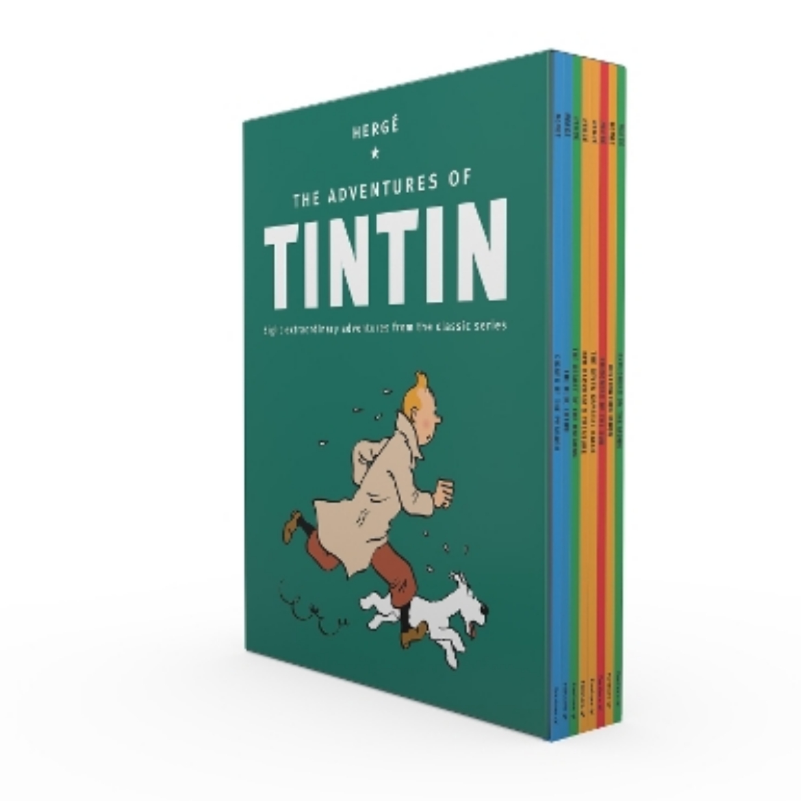 Picture of The Adventures of Tintin: 8 Title Paperback Boxed Set