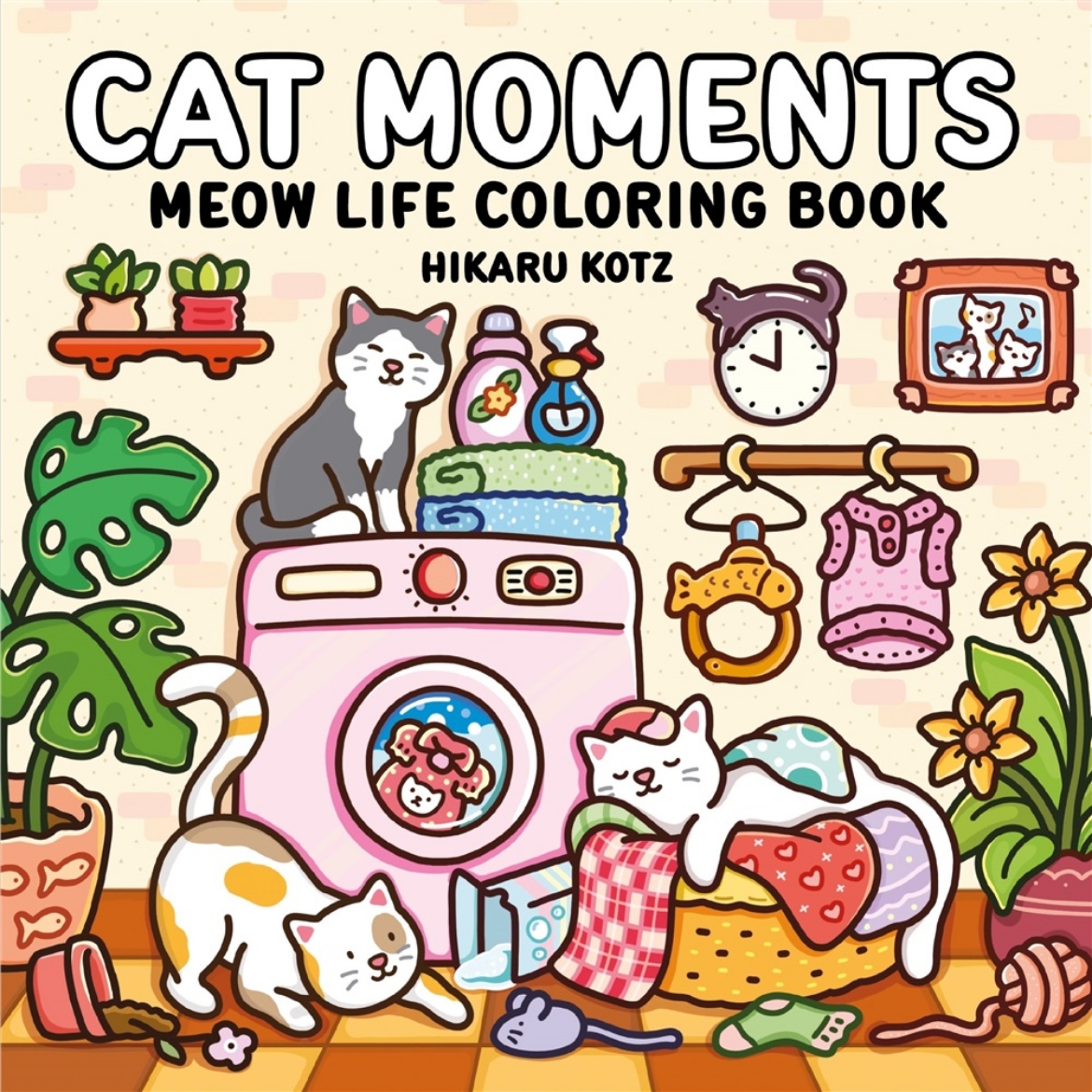 Picture of Cat Moments: Meow Life Coloring Book