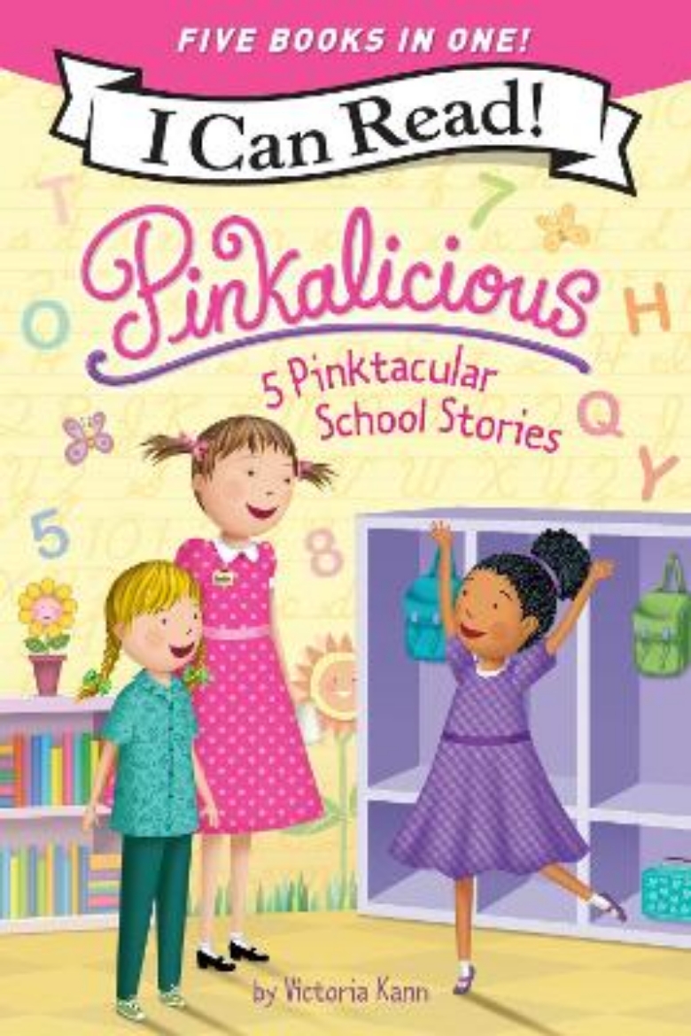 Picture of Pinkalicious: 5 Pinktacular School Stories: Pinkalicious and the Pinkamazing Little Library, Kindergarten Fun, Pinkie Promise, Planet Pink, School Rules!