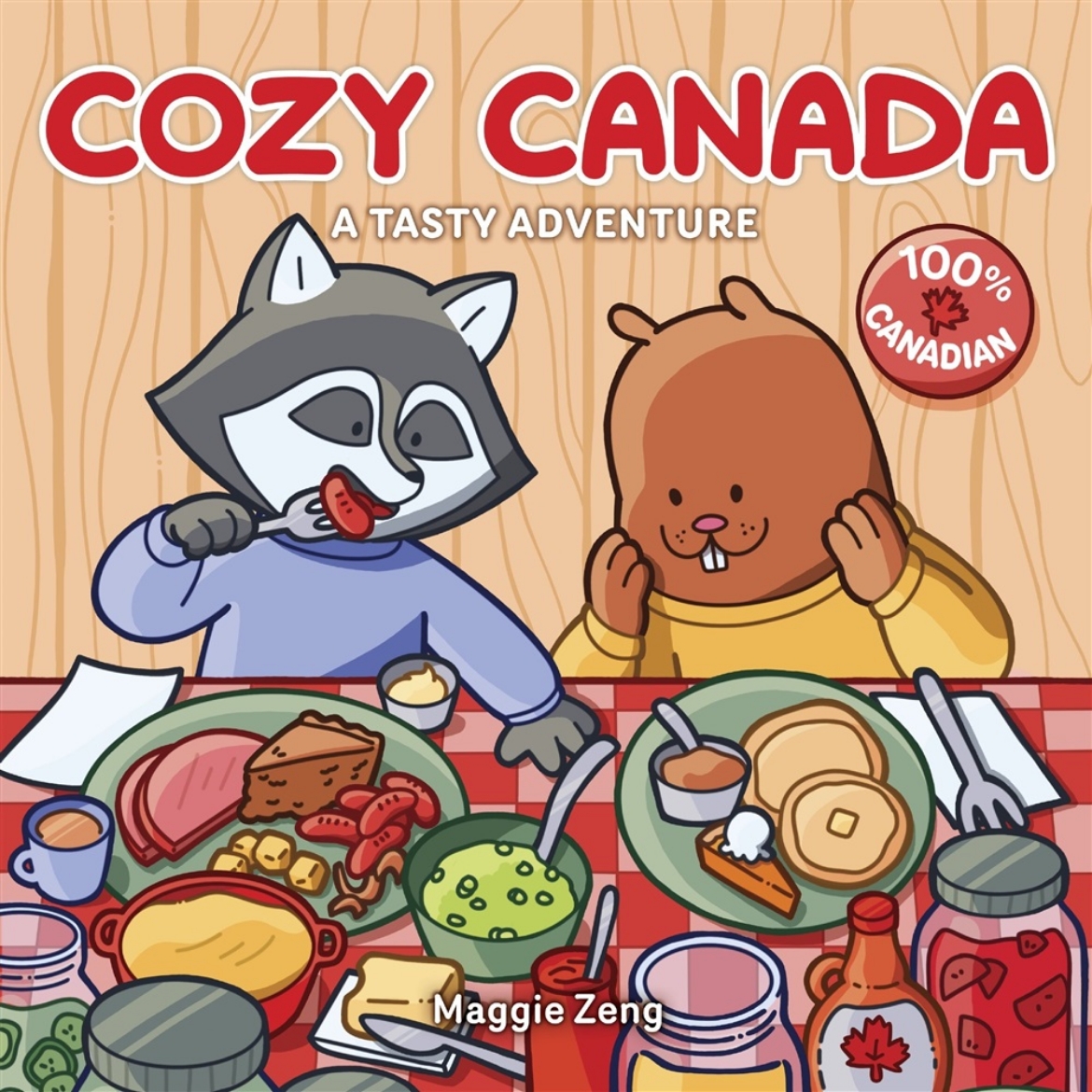 Picture of Cozy Canada: A Tasty Colouring Book Adventure for Adults and Kids