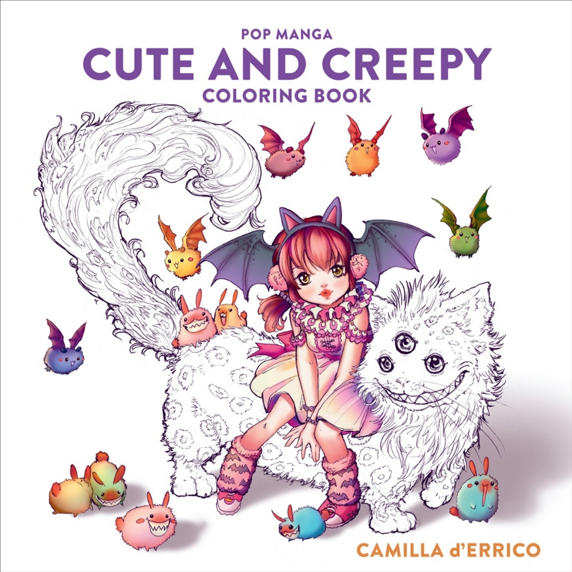 Picture of Pop Manga Cute and Creepy Coloring Book