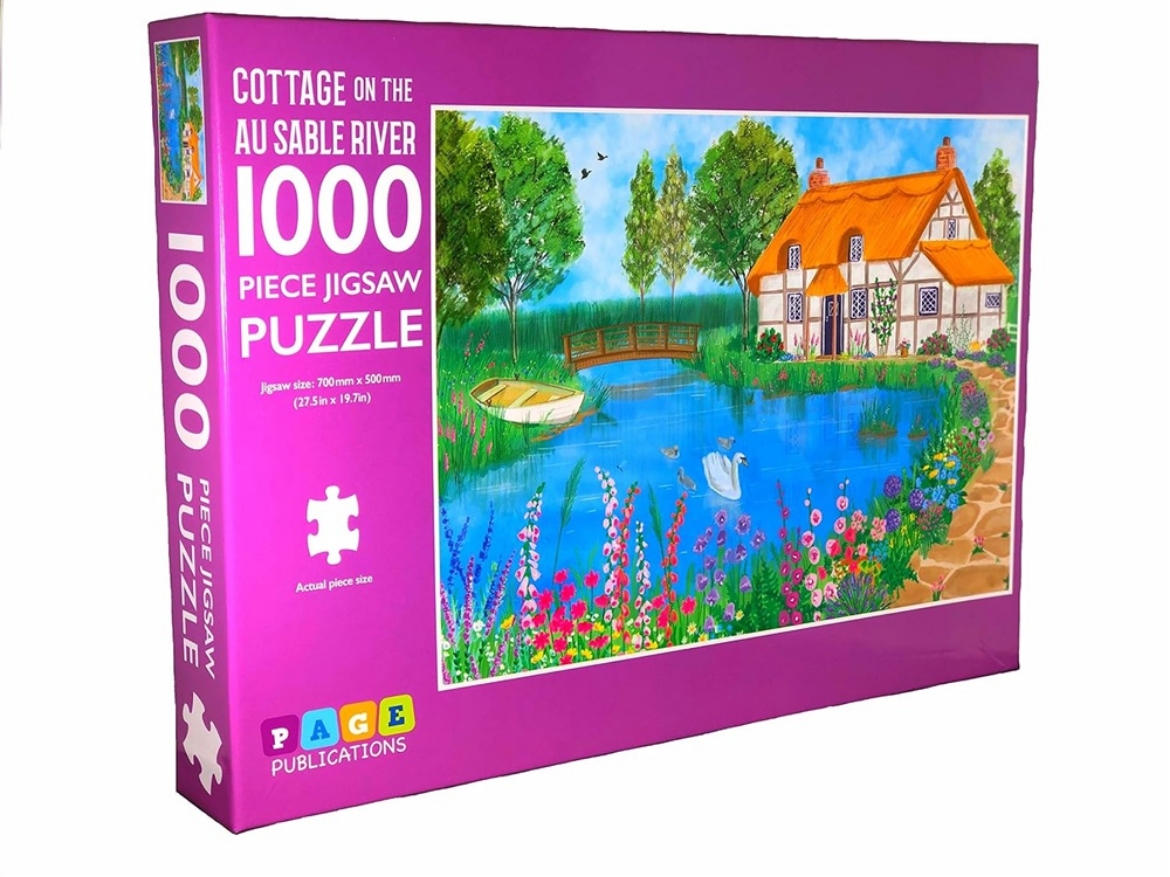 Picture of Cottage on the Au Sable River (1000 pieces)