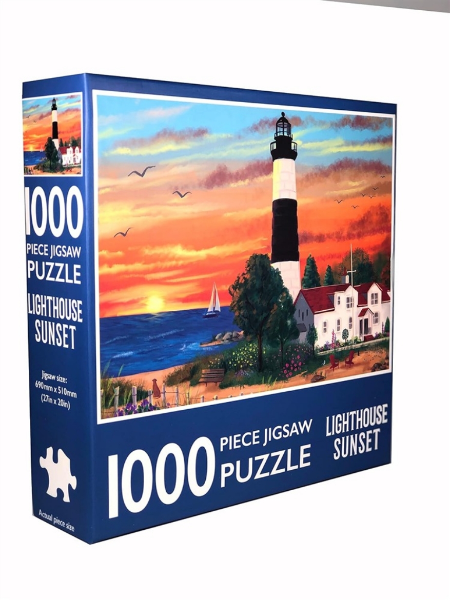 Picture of LIGHTHOUSE SUNSET (1000 PIECES)