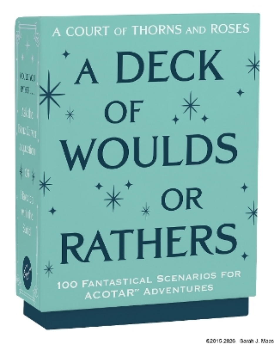 Picture of A Court of Thorns and Roses Official Deck: A Deck of Woulds or Rathers