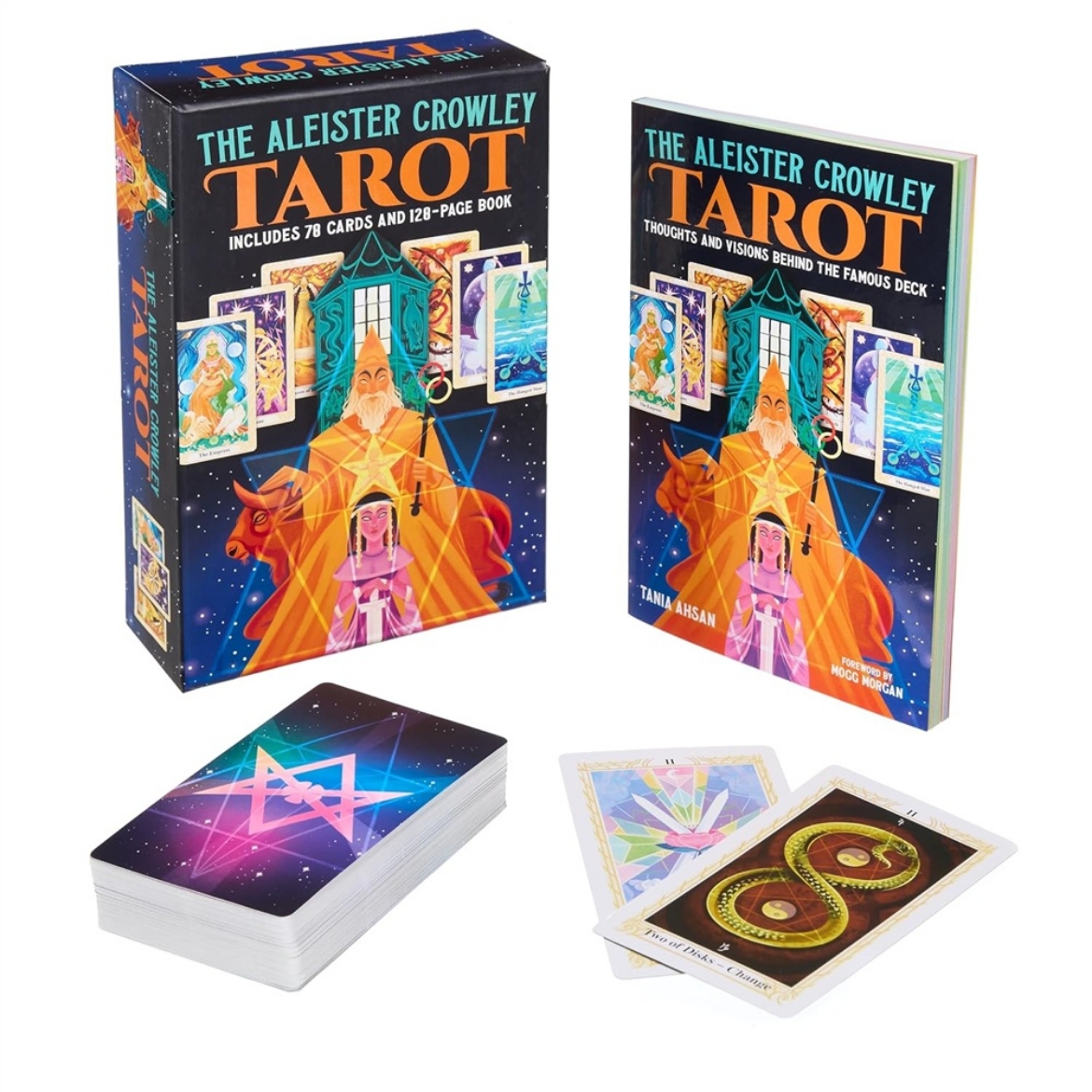 Picture of ALEISTER CROWLEY TAROT BOOK & CARD DECK (78-card deck & 128-page book)
