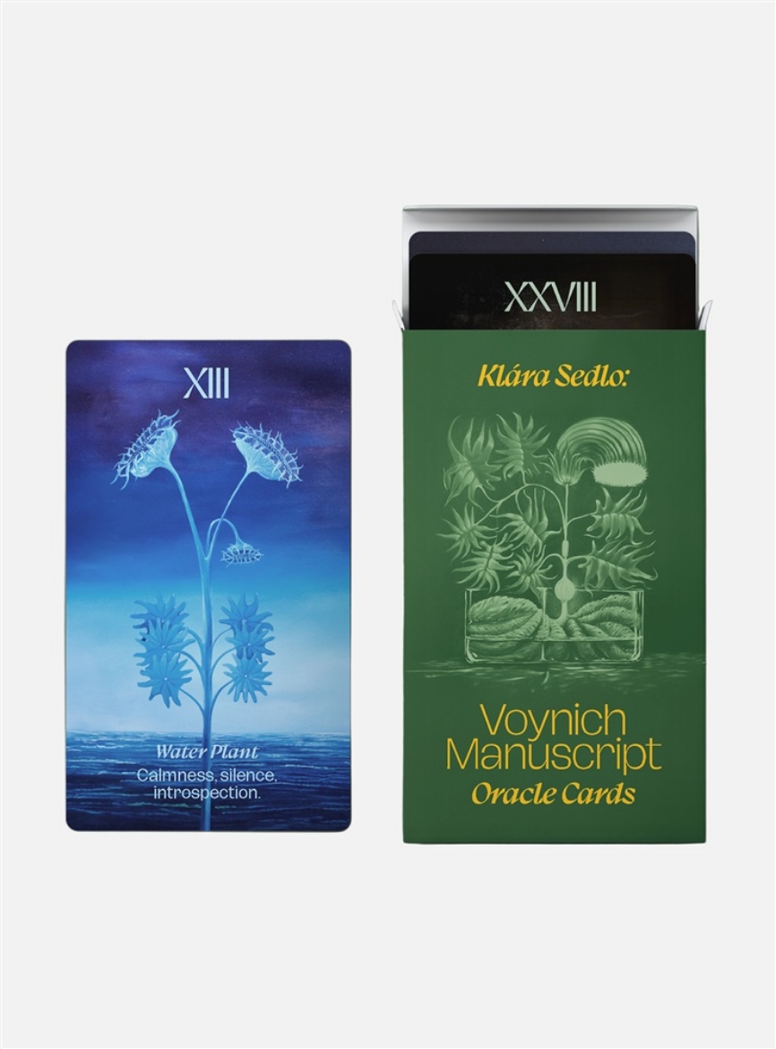 Picture of Voynich Manuscript Oracle Cards