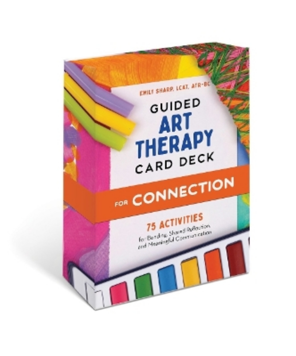 Picture of Guided Art Therapy Card Deck for Connection: 75 Activities for Bonding, Shared Reflection, and Communication