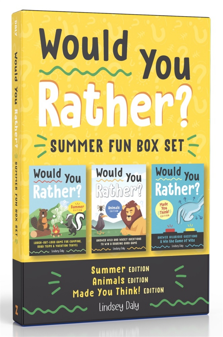 Picture of Would You Rather? Summer Fun Box Set: Summer Edition, Animals Edition, Made You Think! Edition