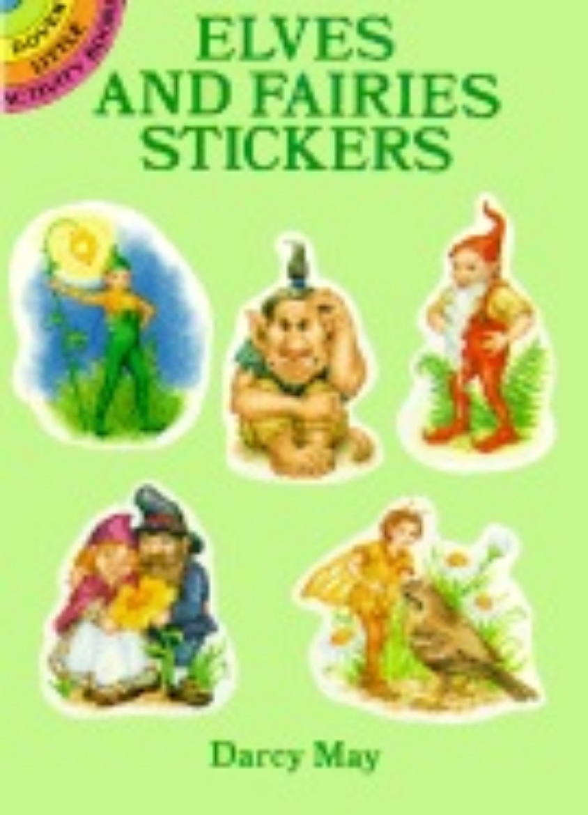 Picture of Elves And Fairies Sticker Book (24 Full Color Stickers) (Poc