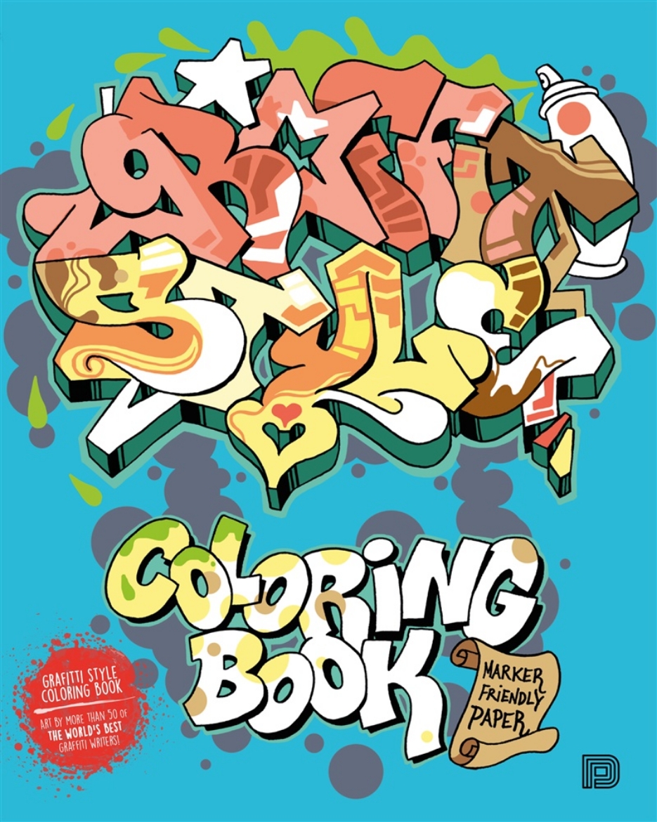 Picture of Graffiti Style Coloring Book