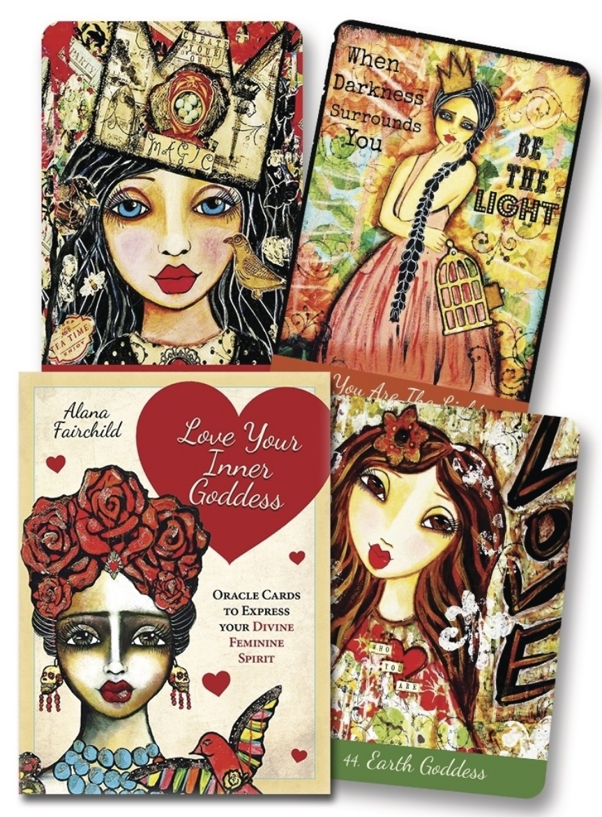 Picture of Love Your Inner Goddess Cards: An Oracle to Express your Divine Feminine Spirit