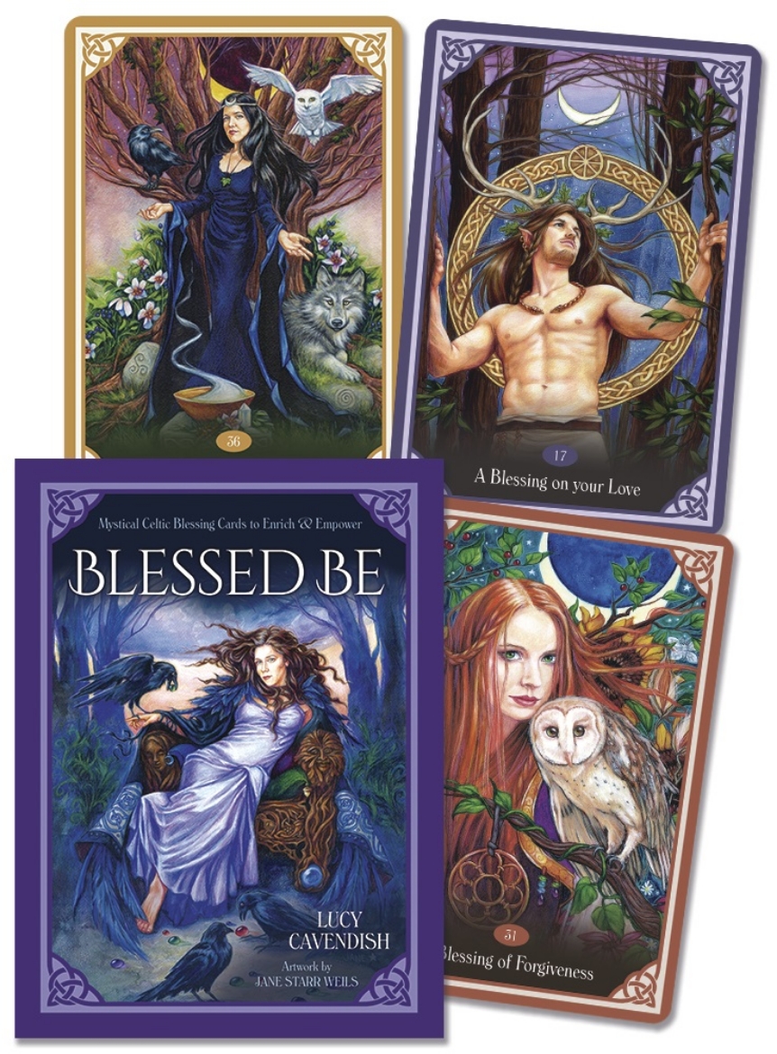Picture of Blessed Be Cards: Mystical Celtic Blessings to Enrich and Empower