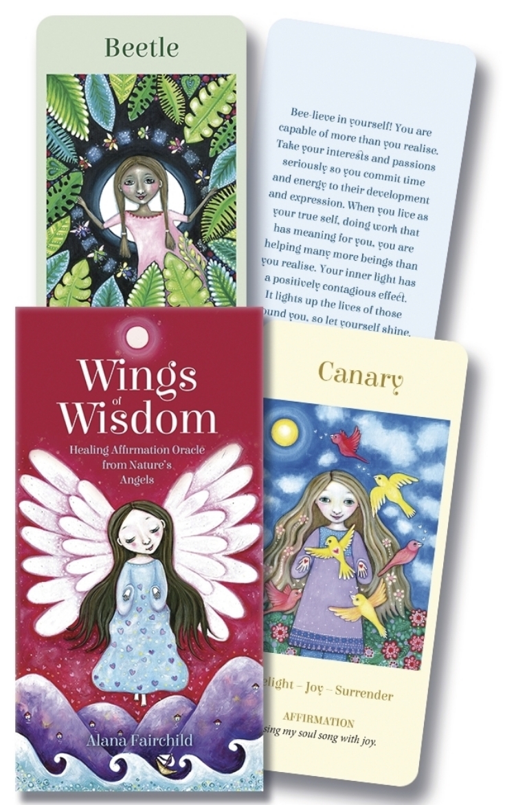 Picture of Wings of Wisdom: Healing Affirmation Oracle from Nature's Angels