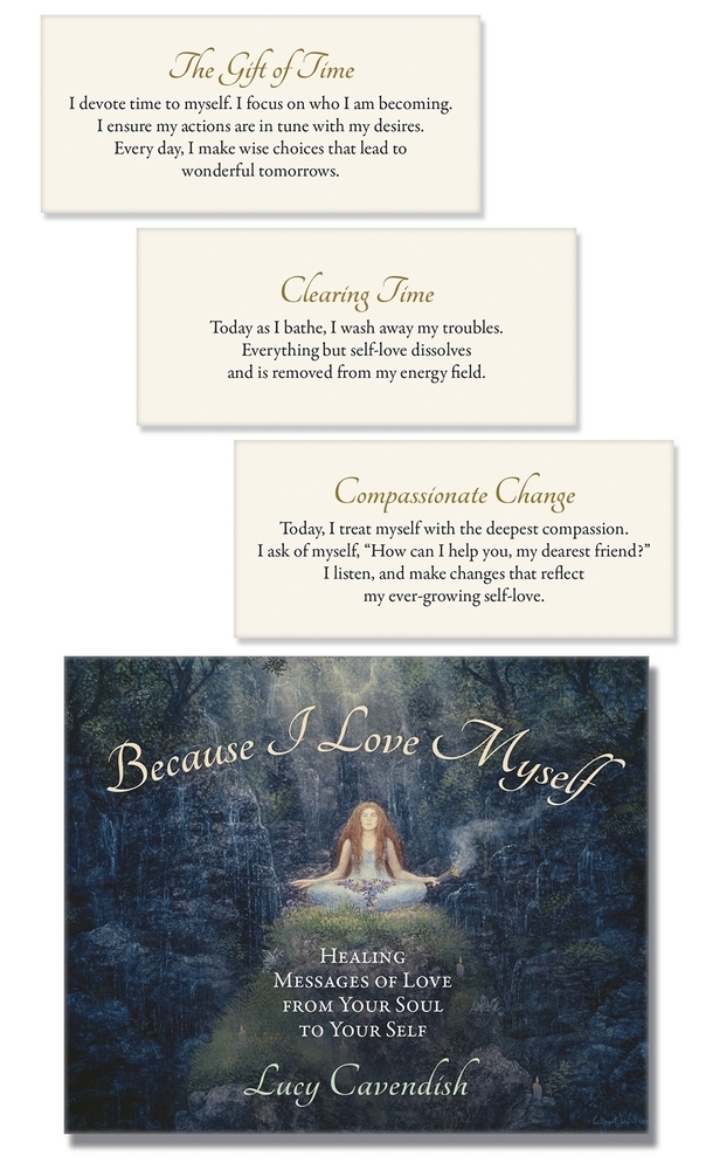 Picture of Because I Love Myself Affirmation Deck: Healing Messages of Love from Your Soul to Your Self