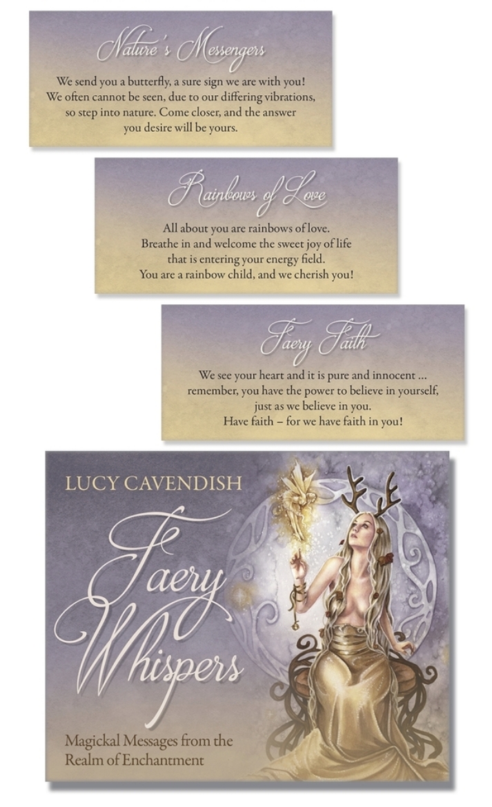 Picture of Faery Whispers Affirmation Deck: Magickal Messages from the Realm of Enchantment