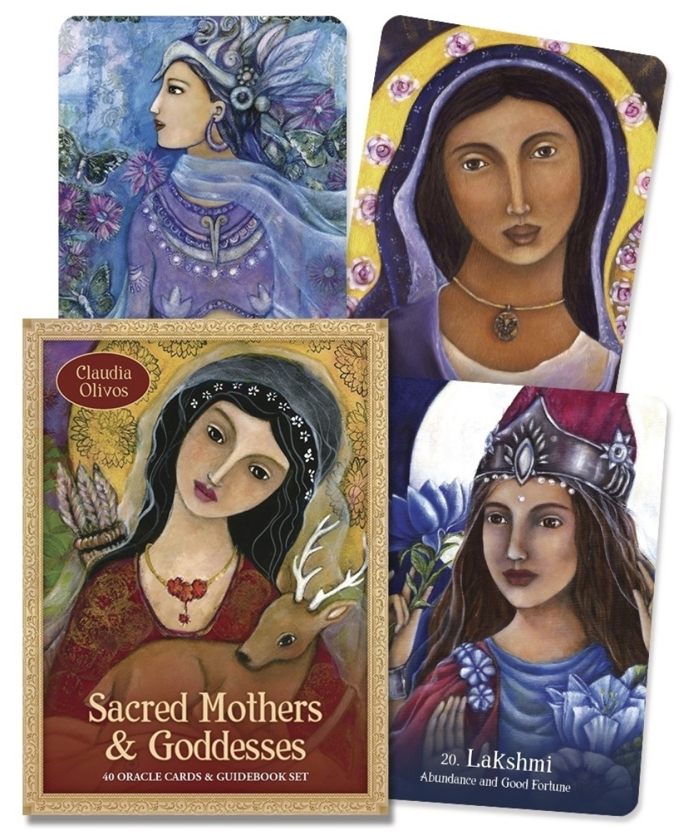 Picture of Sacred Mothers & Goddesses: 40 Oracle Cards & Guidebook Set
