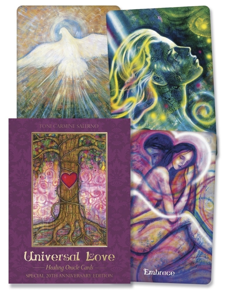 Picture of Universal Love Healing Oracle Cards: Special 20th Anniversary Edition