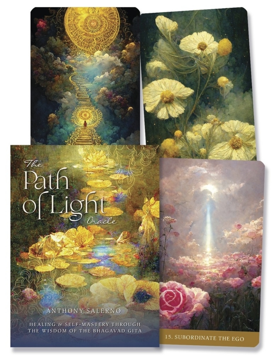 Picture of The Path of Light Oracle: Healing & Self-Mastery through the Wisdom of the Bhagavad Gita
