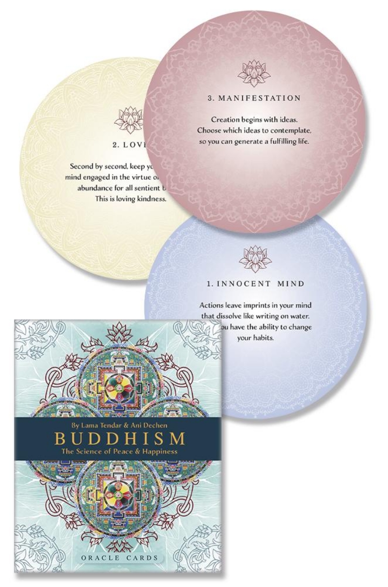Picture of Buddhism: The Science of Peace & Happiness: Oracle Cards