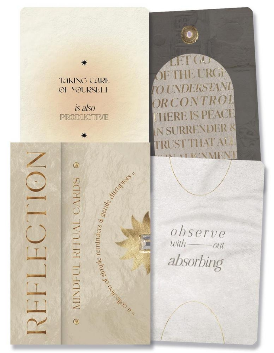 Picture of Reflection: Mindful Ritual Cards: A Collection of Simple Reminders and Gentle Disruptors
