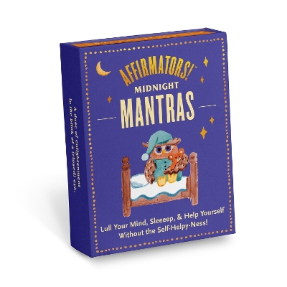 Picture of Knock Knock Affirmators!® Mantras Midnight Affirmation Cards Deck