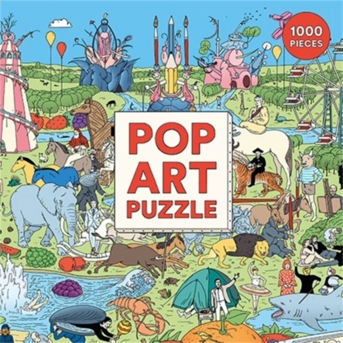 Picture of Pussel Pop Art Puzzle 1000 bitar